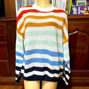 Kirundo Women’s Drop Shoulder Soft Knit Sweater, Large